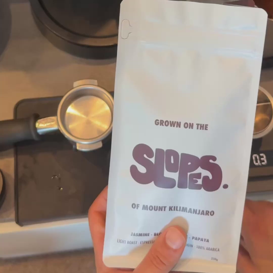 video tutorial of espresso roast brewing recommendation