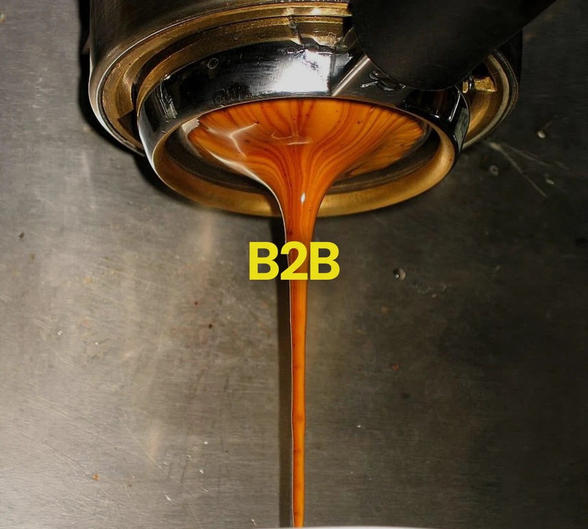 coffee is extracted from the portafilter