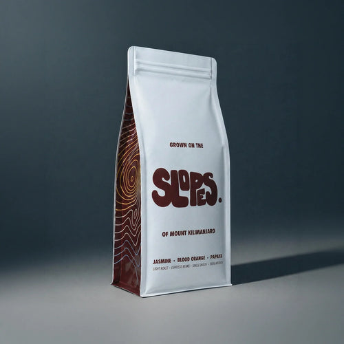 slopes coffee espresso roast package frontview