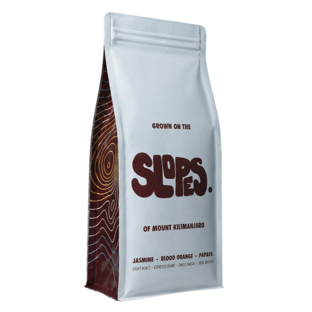 slopes coffee espresso roast package