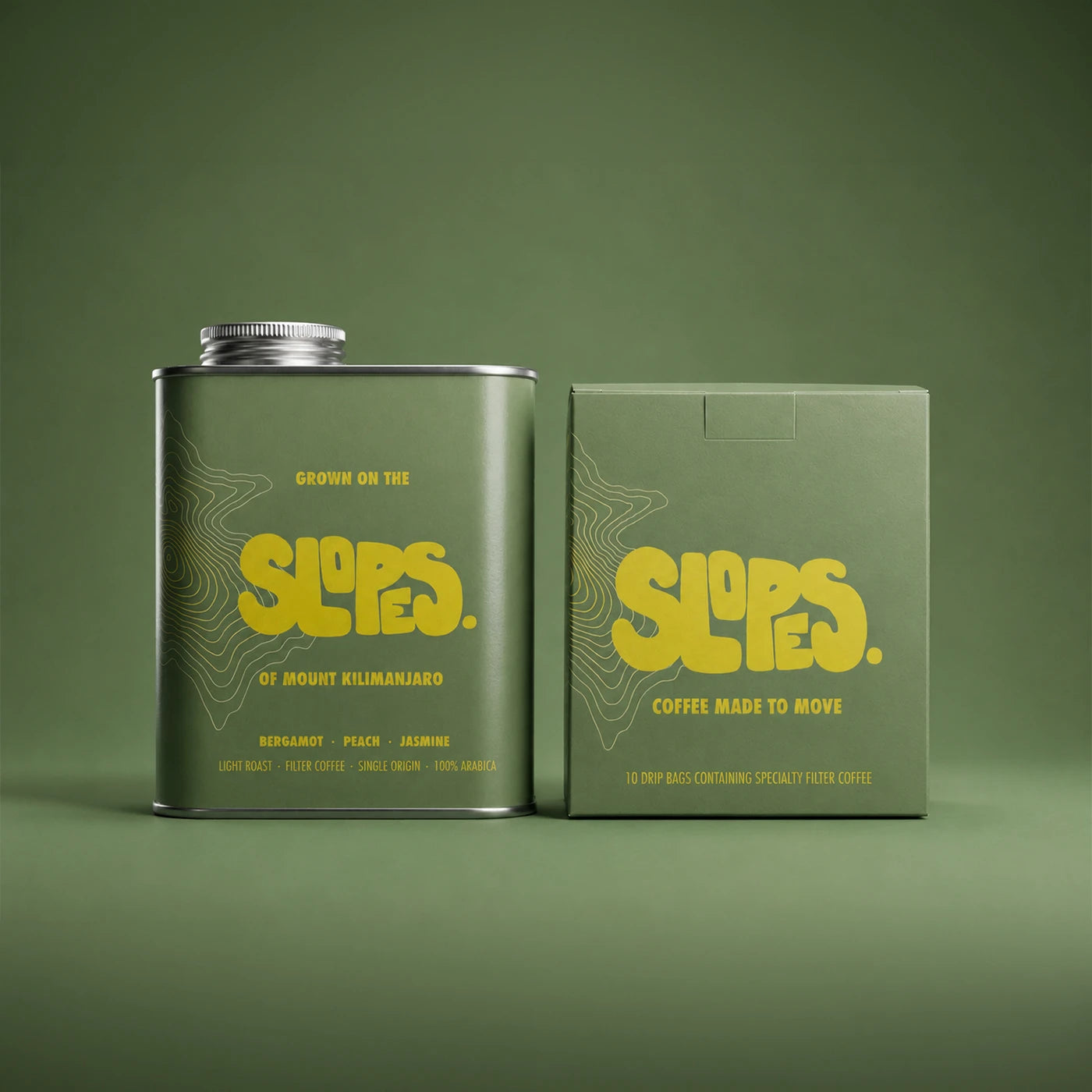 slopes coffee filter roast bundle of tin can and drip bags