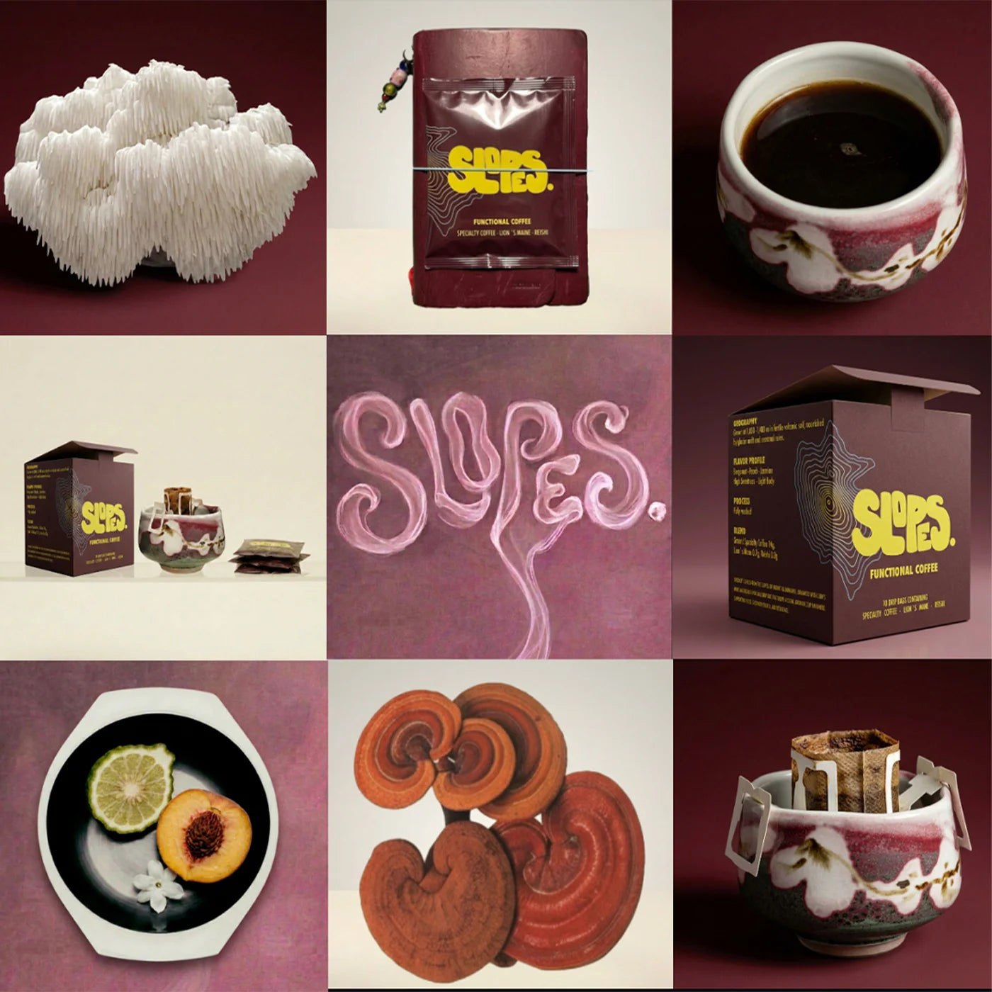 slopes coffee functional drip bag tasting moods